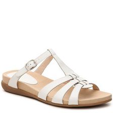 Incaltaminte Femei David Tate Saint Flat Sandal White