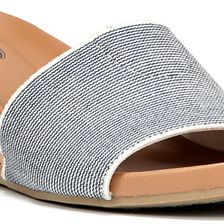 Dr. Scholl's Lonny Navy Fabric