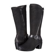 Incaltaminte Femei ECCO Touch 55 Tall Buckle Boot BlackBlack