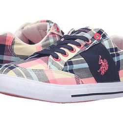 Incaltaminte Femei US Polo Assn Lexie NavyBluePink Plaid