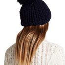 Accesorii Femei Collection Xiix Oversized Pom Knit Hat NAVY CHILL