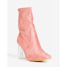 Incaltaminte Femei CheapChic In The Moment Bootie Mauve