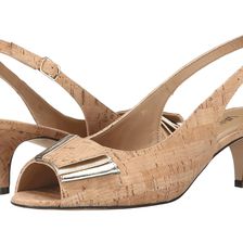 Vaneli Ulita Natural Cork/Platino Met Nappa