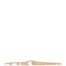 Accesorii Femei Steve Madden Elongated Pant Belt WHITE