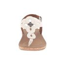 Incaltaminte Femei Rockport Weekend Casuals Keona Flower T-Strap White