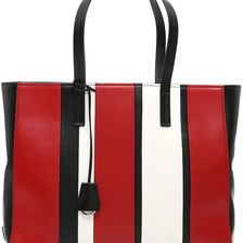 Prada Shopping Bag NERO+FUOCO+BIANCO