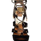 Incaltaminte Femei Dolce Vita Howie Lace-Up Sandal BLACK SUEDE