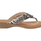 Incaltaminte Femei Minnetonka Silverthorne Thong Python