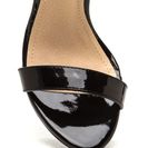 Incaltaminte Femei CheapChic Slinging It Back Faux Patent Heels Black