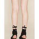 Incaltaminte Femei Forever21 Eeight Marley Lace-Up Sandals Black