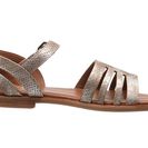 Incaltaminte Femei Johnston Murphy Laila Quarter Strap Champagne Italian Metallic Snake Print