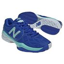 Incaltaminte Femei New Balance Womens ProBank 996 Court Blue with Neon Blue