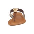 Incaltaminte Femei Michael Kors Hamilton Flat WalnutJava Vachetta