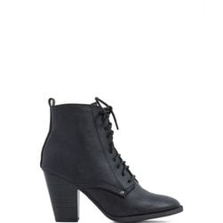 Incaltaminte Femei CheapChic Complete Me Faux Leather Booties Black