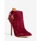 Incaltaminte Femei CheapChic Caden Double Or Nothing Bootie WineBurgundy
