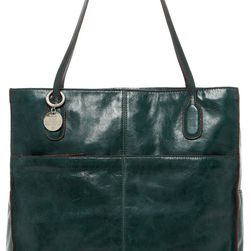 Hobo Finley Leather Tote HUNTER