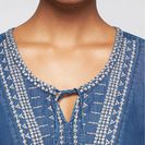 Rochie de blug cu broderie 