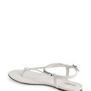 Incaltaminte Femei BCBGeneration White Frida Flat Thong Sandals White