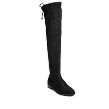 Incaltaminte Femei GUESS Simplee Over-The-Knee Boots black fabric