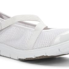 Propet TravelWalker Mary Jane White