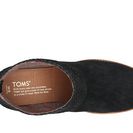Incaltaminte Femei TOMS Leila Bootie Black Suede Embossed
