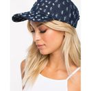 Accesorii Femei CheapChic Vertical Distressed Rhinestone Denim Cap Dk Wash Denim
