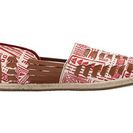 Incaltaminte Femei TOMS Alpargata Huarache Natural Red Tiki Print