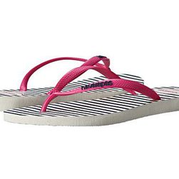 Incaltaminte Femei Havaianas Slim Retro Flip Flops WhiteRose