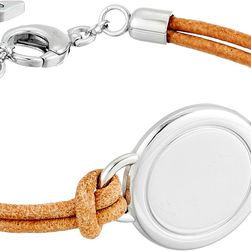 Fossil Engravable Bracelet Silver