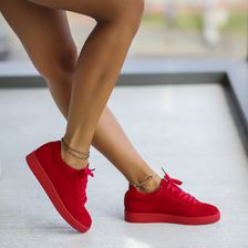 Pantofi Sport Mela Rosii