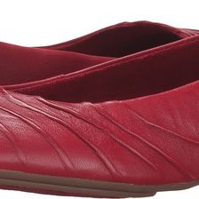 Hush Puppies Zella Chaste Dark Red Leather