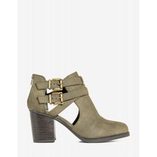 Incaltaminte Femei CheapChic Take A Hike Bootie Olive