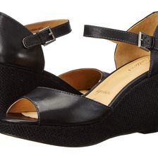 Trotters Amber Black Soft Dull Leather