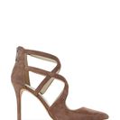 Incaltaminte Femei BCBGeneration Smokey Taupe Torpido Pointed Toe Caged High Heel Pumps Smokey Taupe