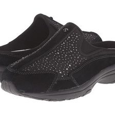 Incaltaminte Femei Easy Spirit Traveltime BlackMedgold Suede