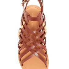 Incaltaminte Femei Marc Fisher Fiorela Studded Caged Sandal Caramel