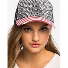 Accesorii Femei CheapChic Stars And Stripe Sparkle Cap Blue Ptrn