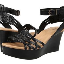 Incaltaminte Femei UGG Farrah Black Leather