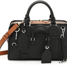 Loewe Amazona 28 Multiplication Bag BLACK/TAN