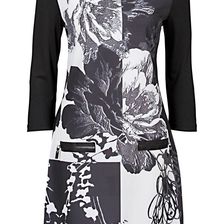 Rochie cu fermoare decorative 