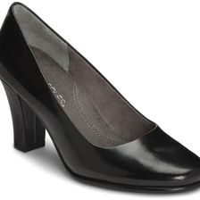 Aerosoles Dolled Up Black Leather
