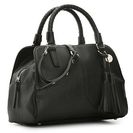 Accesorii Femei Nine West Nine West Tasseled and Tied Satchel Black