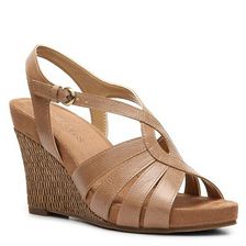 Incaltaminte Femei Aerosoles Sassy Plush Wedge Sandal Tan