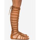 Incaltaminte Femei CheapChic Jagger-9 Stud Me Tender Gladiator Sandal Cognac