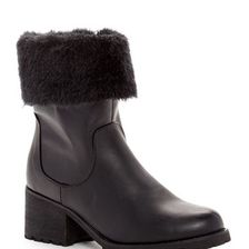 Incaltaminte Femei Bucco Polabe Faux Fur Trim Boot BLACK