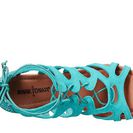 Incaltaminte Femei Minnetonka Merida II Turquoise SuedeTurquoise Mesa Fabric