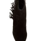 Incaltaminte Femei Catherine Catherine Malandrino Austen Fringe Trim Faux Fur Lined Bootie Black