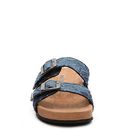 Incaltaminte Femei Minnetonka Nita Denim Flat Sandal Blue