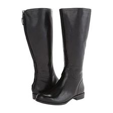 Incaltaminte Femei Nine West Contigua Wide Calf Black Leather
