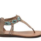 Incaltaminte Femei Minnetonka Antigua Flat Sandal Taupe